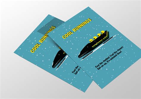 Cool Runnings Movie Inspired Minimal Wall Art Print Poster - Etsy