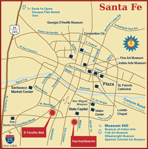 sante fe town map - Yahoo Image Search Results | Sante fe new mexico ...