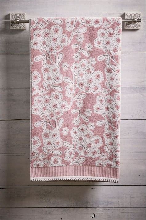 Next Floral Towels - Pink | Floral bath towels, Floral towels, Bathroom ...