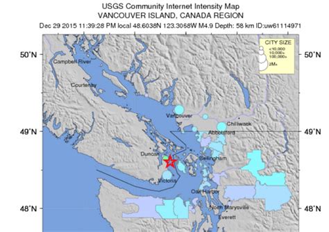 Earthquake in Metro Vancouver » Vancouver Blog Miss604