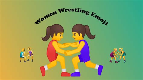 🤼‍♀️ Women Wrestling Emoji - ️Copy And Paste 📋 - Heatfeed