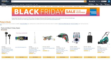 Amazon Black Friday Sales 2016: Here are the best Day One deals