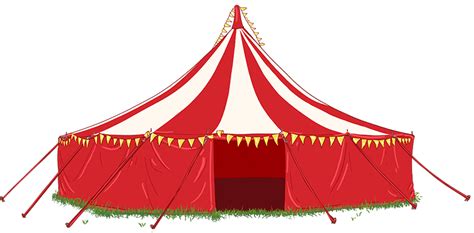 Carnival Circus Big Top Tent SVG, Big Top Tent Clipart, Cricut ...