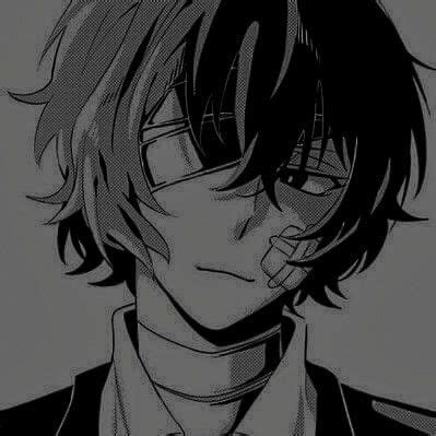 dazai osamu anime pfp icon manga | Anime art dark, Anime monochrome ...