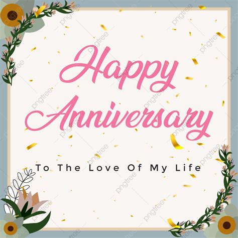 Happy Anniversary Card Template Background Creative Design Template ...