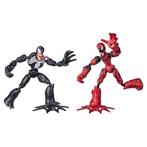 Buy Marvel Spider-Man Bend and Flex Venom Vs. Carnage Action Figure ...