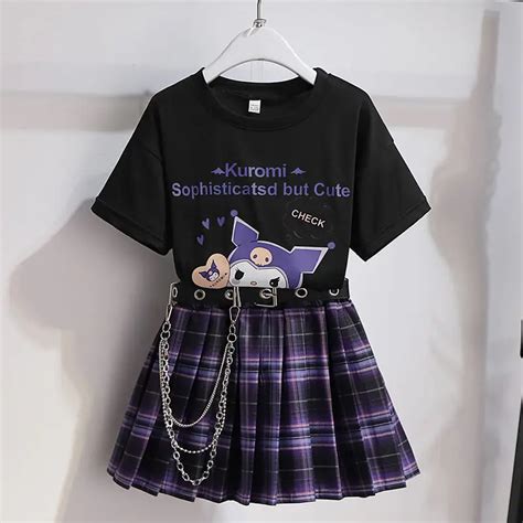 Sanrio Kuromi Clothes | Clothing Style Kuromi | Kuromi Shirt Clothes | Sanrio Clothing ...