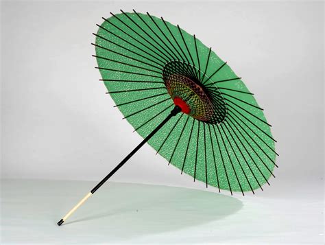 Decorative Maigasa Parasol from Kyoto Green « Unique Japan