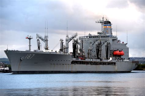 DVIDS - Images - Military Sealift Command Fleet replenishment oiler USNS Henry J. Kaiser (T-AO ...