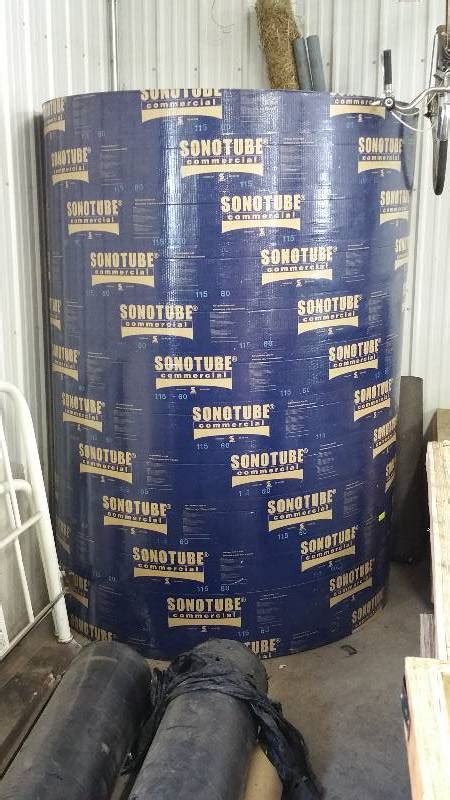 60" Diameter x 7' Sonotube by Sonoco | Sonotube Concrete Form, Marvair ...