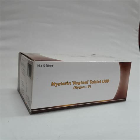 Nystatin Vaginal Tablets Usp, Healthy Life Pharma Pvt Ltd, Prescription ...