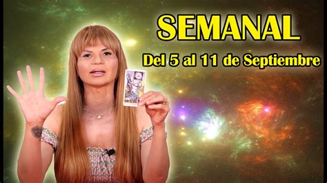 Horóscopo Semanal de Mhoni Vidente 5 al 11 de Septiembre🔮 Nueva semana ...