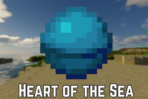 How to get and use Heart of the Sea in Minecraft 1.19