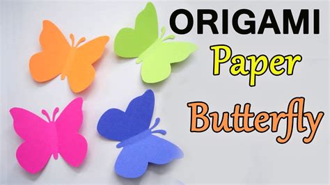 How to make Origami Paper Butterfly | Making Videos - YouTube