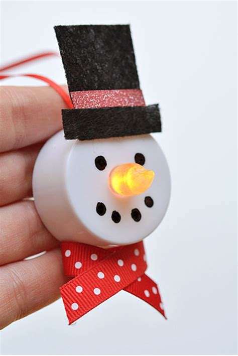 20 Snowman Crafts for Kids and Adults - DIY Snowman Christmas Decor