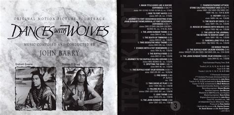 John Barry - Dances With Wolves: Original Motion Picture Soundtrack ...