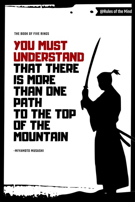 The Way of Strategy - Miyamoto Musashi Quotes . | Japanese quotes, Wisdom quotes, Master quotes