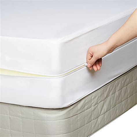 Fully Encased Zipped Waterproof Mattress Protector 25cm deep All Sizes | eBay