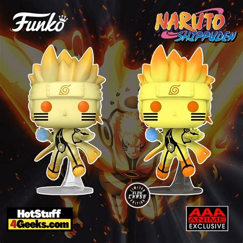 2023 NEW Naruto (Kurama Link Mode) w/ Glow Chase Funko Pop!