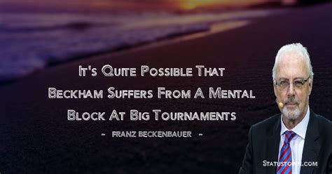 10+ Franz Beckenbauer Quotes Images