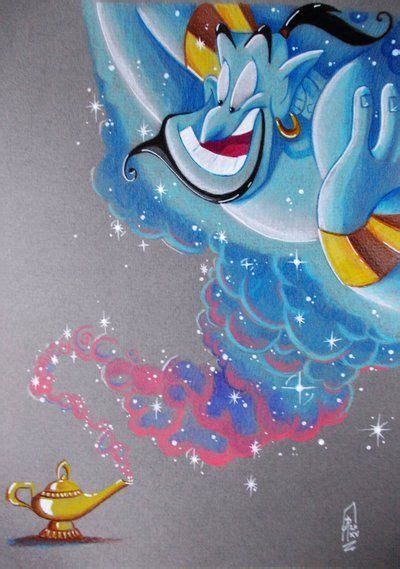 GENIE FROM DISNEYS ALADDIN by https://www.deviantart.com/artiefishel79 ...