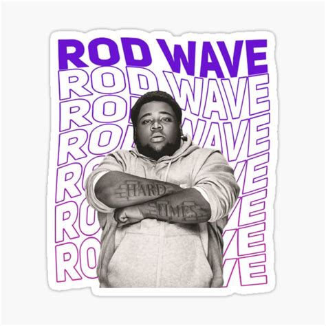 "Rod Wave " Sticker for Sale by Coveney18 | Redbubble