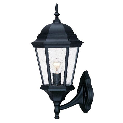 Acclaim Lighting Richmond Collection 1-Light Matte Black Outdoor Wall-Mount Light Fixture-5250BK ...