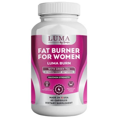 Luma Burn Weight Loss Pills for Women with Garcinia Cambogia & Green Tea - 60 Ct, 60 ct/bottle ...