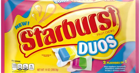 These New Starburst Duos Have 2-In-1 Flavors For When You Can’t Make Up Your Mind