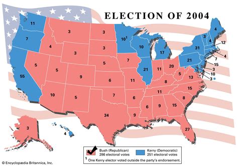 A History of U.S. Presidential Elections in Maps | Britannica