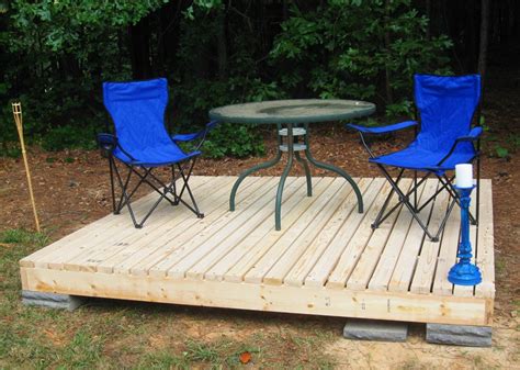 Simple Floating Deck - Instructables