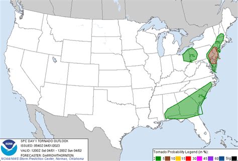 Storm Prediction Center Apr 1, 2023 0600 UTC Day 1 Convective Outlook