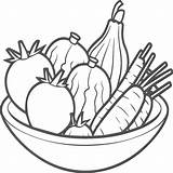 Organic Various vegetable coloring pages Vegetable Outline For  sketch template