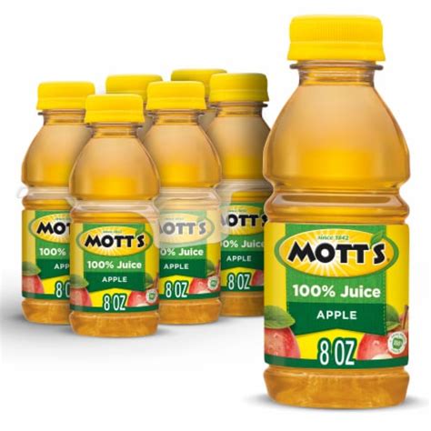 Mott's® 100% Original Apple Juice, 6 bottles / 8 fl oz - Kroger