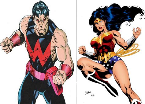 Wonder Man Vs Wonder Woman by Cityhunter77 on DeviantArt