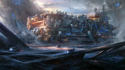 The Sci-Fi Art of Leon Tukker | Science Fiction Artist