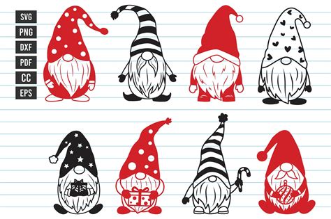 Gnomes Svg Bundle Gnome Christmas Svg Graphic by Dakhashop · Creative Fabrica