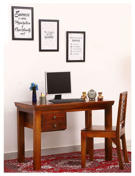 Wooden Study Chair in Bangalore | Sheesham wood Furniture Bangalore |Soild wood Furniture ...