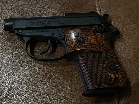 Beretta Tomcat .32acp with threaded tip up barrel - New in box