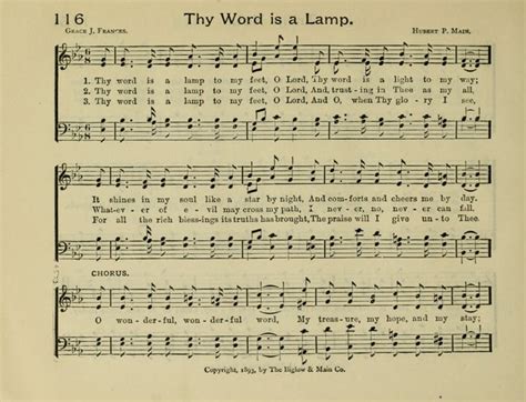 Thy Word Is a Lamp | Hymnary.org