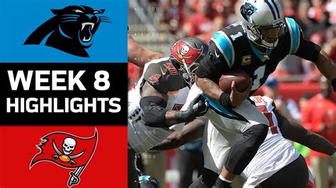 Panthers vs. Buccaneers | NFL Week 8 Game Highlights - YouTube