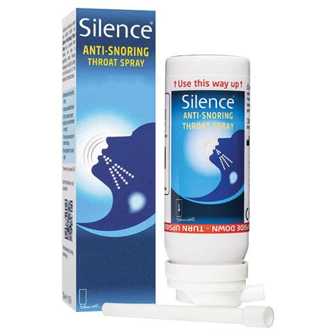 Silence Anti Snoring Throat Spray 50mL ::Stop Snoring - Immediate ...