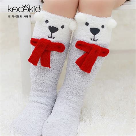 Kacakid New Cute Cartoon Baby sleeping Socks Children Antiskid socks ...