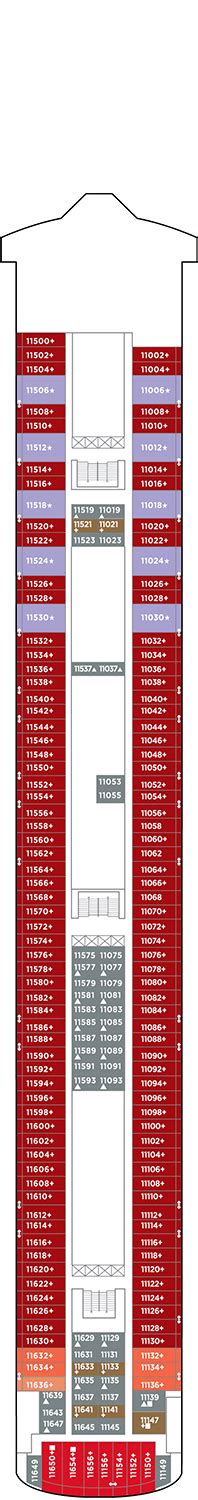 Norwegian Jewel Deck plan & cabin plan