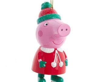 Peppa Pig Christmas Stocking - Etsy