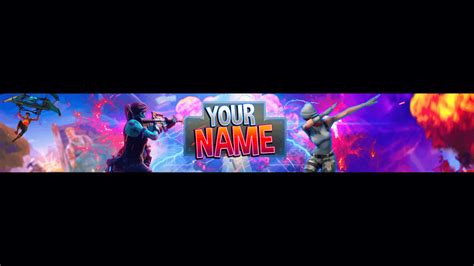 Fortnite Banner Wallpapers Wallpaper Cave | Portadas para youtube ...