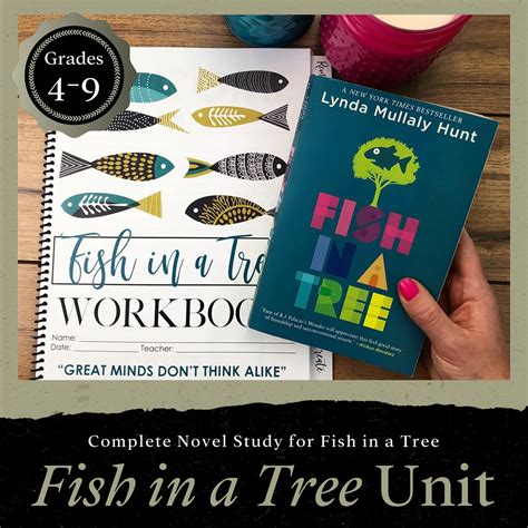 Fish in a Tree Novel Study & Workbook - The SuperHERO Teacher