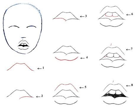 Open Mouth Drawing Reference - pic-corn