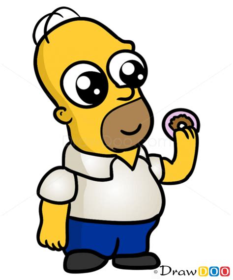 Homer #homer #homersimpson #thesimpsons #characters #simpsons in 2019 | Homer simpson, Chibi ...