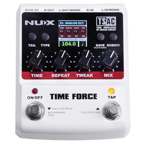 NUX D. EFFECTS TIME FORCE – D&D Music